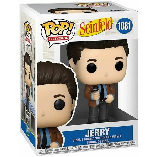 Фигурка Funko POP! Сайнфелд Джерри в Стендапе (Jerry doing Standup) 54734 фигурка funko pop tv seinfeld yev kassem фанко тв сайнфелд ев кассем