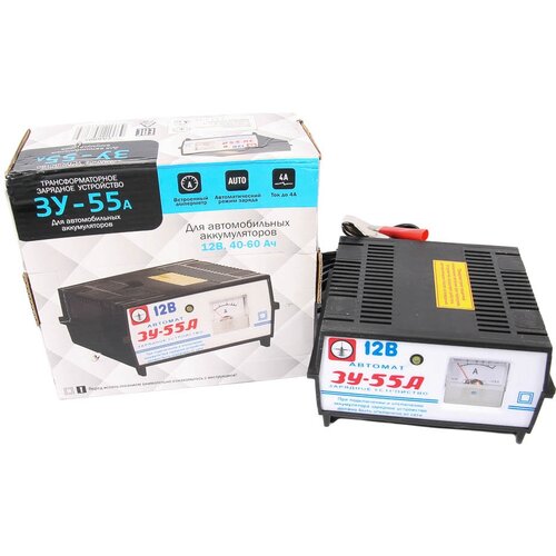 Зарядное устройство АКБ трансформаторное ЗУ-90 для батарей емкостью 50-90 Ач AZARD ЗАРЯД006 562100₽