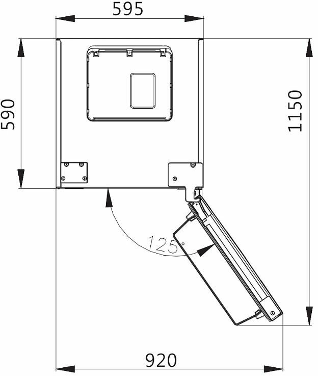 Korting Холодильник Korting KNFC 62029 X - фотография № 6