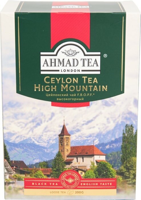 Чай черный Ahmad tea Fbopf среднелистовой