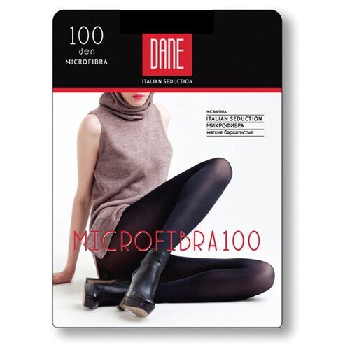 Колготки Dane Microfibra nero 4 размер 100 den