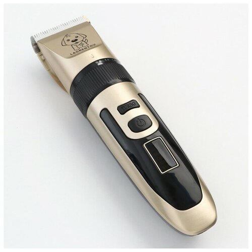 Машинка для стрижки аккумуляторная регулировка мощности и ножа USB-зарядка 218700₽