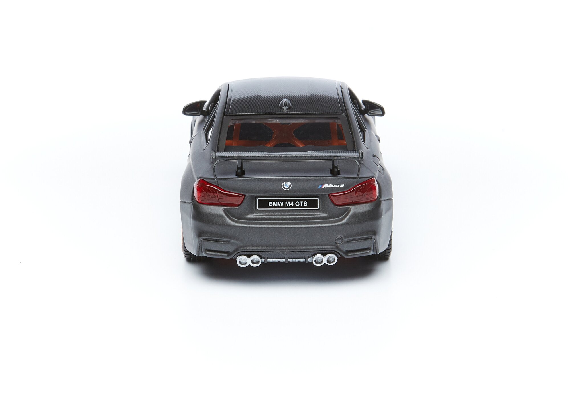 Maisto Сборная модель машинки "BMW M4 GTS" SPAL 1:24, серая - фото №11