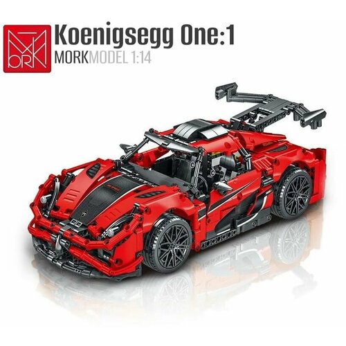 Конструктор MORK Koenigsegg One:1 1:14, 1505 дет. (023022-5)