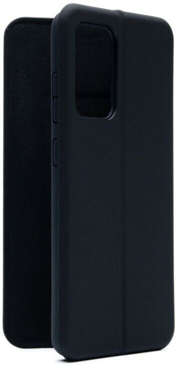 Чехол (флип-кейс) BORASCO Shell Case, для Samsung Galaxy A52, черный [39862] - фото №3