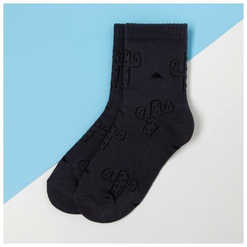 фото Носки kaftan размер 14-16, серый