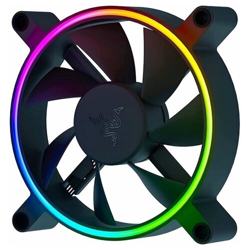 Кулер Razer Kunai Chroma RGB 120MM LED PWM Performance Fan - 1 Fan - FRML Packaging/ Razer Kunai Chroma RGB 120MM LED PWM Performance Fan - 1 Fan - FR вентилятор для корпуса razer kunai chroma 120mm 1 fan