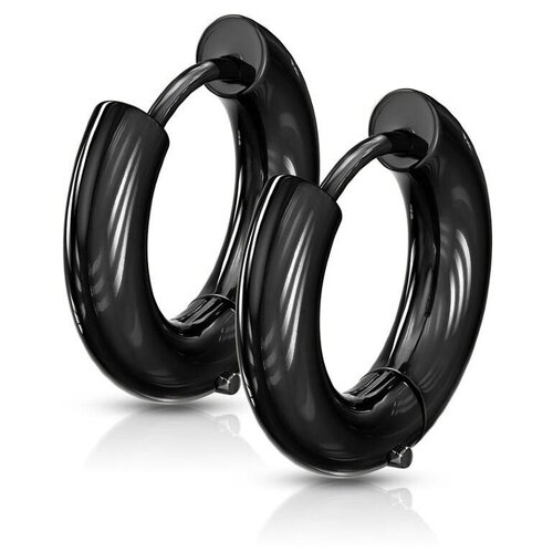 Серьги кольца, шарнирный замочек. диаметр 12 мм, толщина 0.8 мм