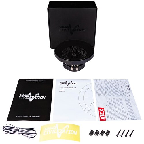 Автоакустика KICX Sound Civilization GF1655 1шт 255000₽
