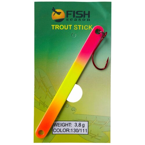 Блесна TROUT STICK, 3.8гр, цвет-111, 1шт/уп