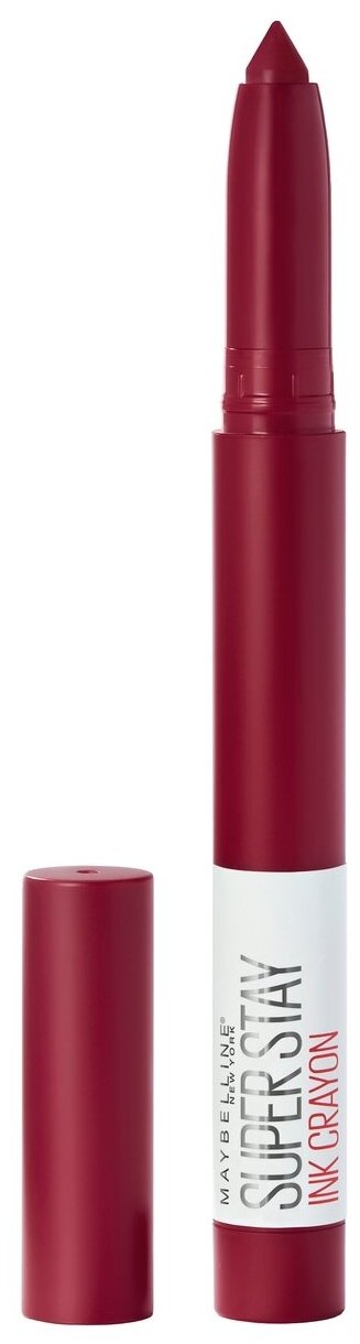 Maybelline New York Super Stay Ink Crayon помада-карандаш для губ Ink Crayon, оттенок 55 красный