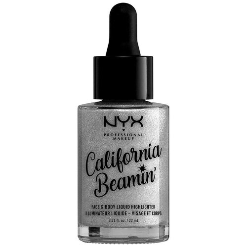 NYX professional makeup Хайлайтер California Beamin’ Face And Body Liquid Highlighter, BOMBSHELL 01 nyx professional makeup хайлайтер california beamin’ face and body liquid highlighter bombshell 01