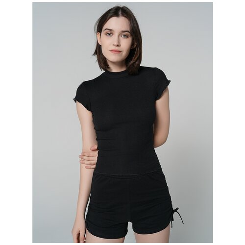 фото Футболка с кор.рукавом твое 82679 размер l, черный, women