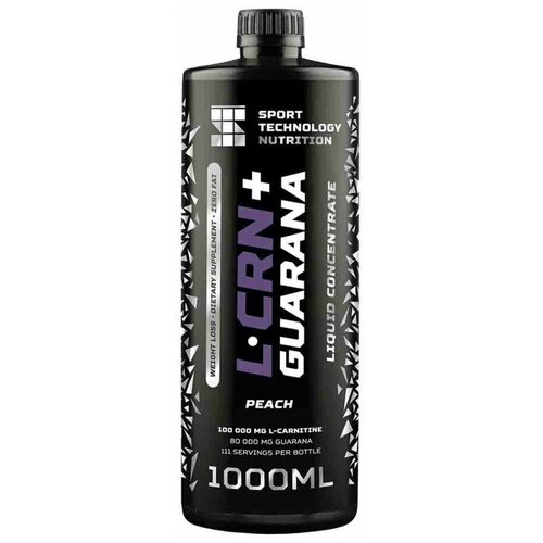 фото L- карнитин и гуарана sporttech l-carnitine + guarana liquid concentrate, тропический пунш, 500 мл. кофеин sport technology nutrition