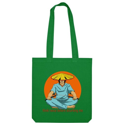 фото Сумка шоппер us basic, зеленый