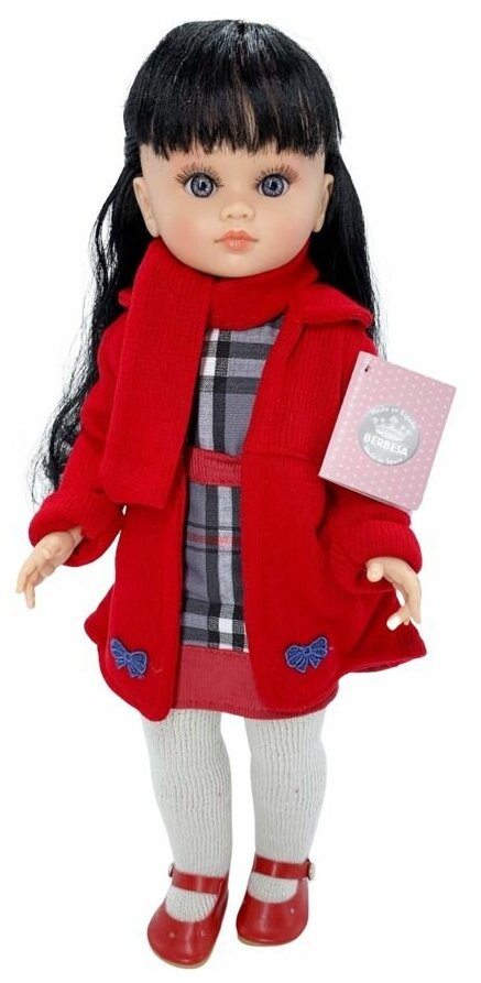Кукла Berbesa виниловая 40см FANY в пакете (4708K)