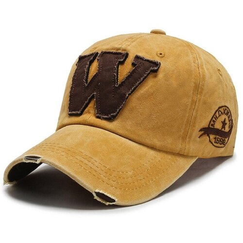 фото Бейсболка rammax, размер 52-60, желтый