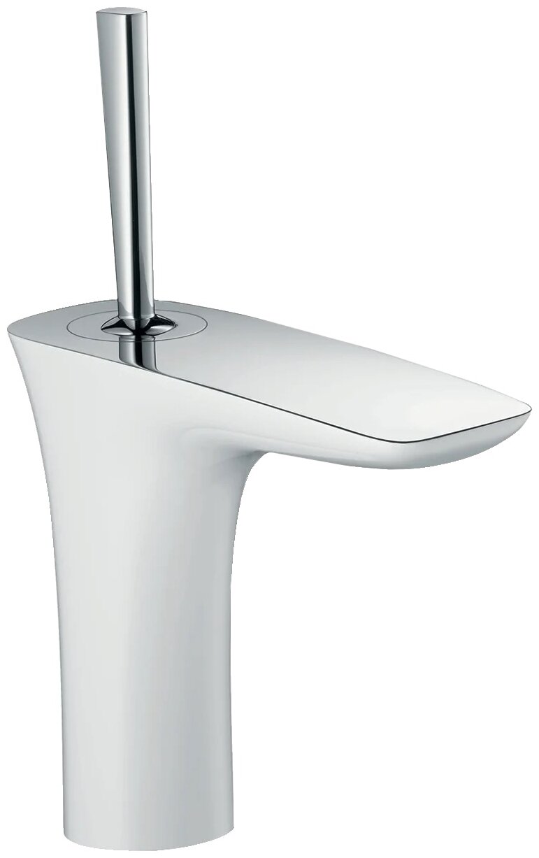 Смеситель белый Hansgrohe - фото №1