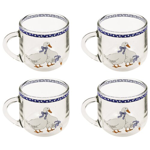 Набор кружек NaturePan грамине Гуси 4шт 300мл 1211₽