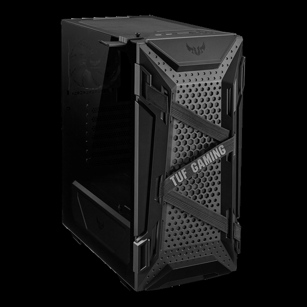 Корпус ATX ASUS Tuf Gaming , Midi-Tower, без БП, черный [90dc0040-b49000] - фото №10