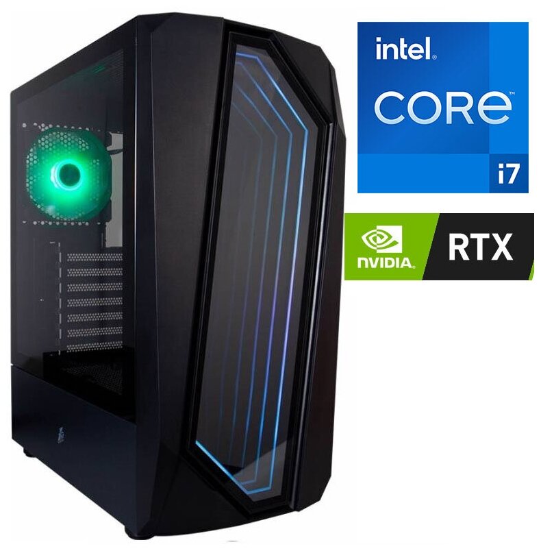   CyberNote 392 (Intel Core i7-12700F 3.6, DDR4 32, SSD 1, NVIDIA GeForce RTX3060 12, Win10Pro)
