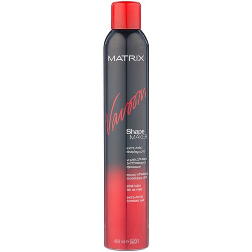 Matrix Спрей для укладки волос Vavoom Shape maker extra-hold, экстрасильная фиксация, 400 мл matrix vavoom freezing spray extra hold