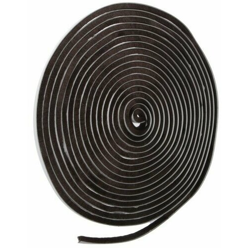 Уплотнитель щеточный самоклеящийся тундра 7х8 мм коричневый 10 м 400₽