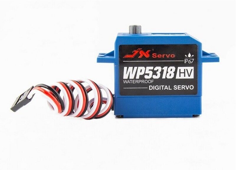 Сервомашинка цифровая JX Servo WP-5318HV, 53г/18.5/0.09/8.4V влагозащищенная