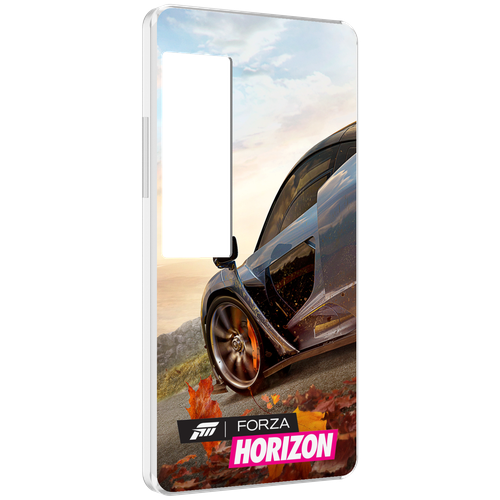 Чехол MyPads Forza Horizon 4 для Meizu Pro 7 Plus задняя-панель-накладка-бампер