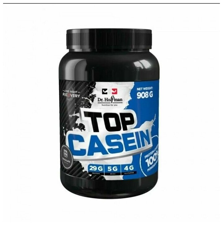 Казеиновый Протеин Top Casein Шоколад 908 г Dr. Hoffman