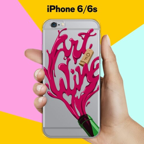 Силиконовый чехол Art of Wine на Apple iPhone 6/iPhone 6S силиконовый чехол art of wine на apple iphone 5 iphone 5s iphone se