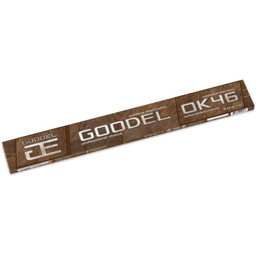 Электроды сварочные Goodel ОК-46, 4 мм, 1 кг электроды goodel ок 46 gold 2 5х350 мм 1 кг
