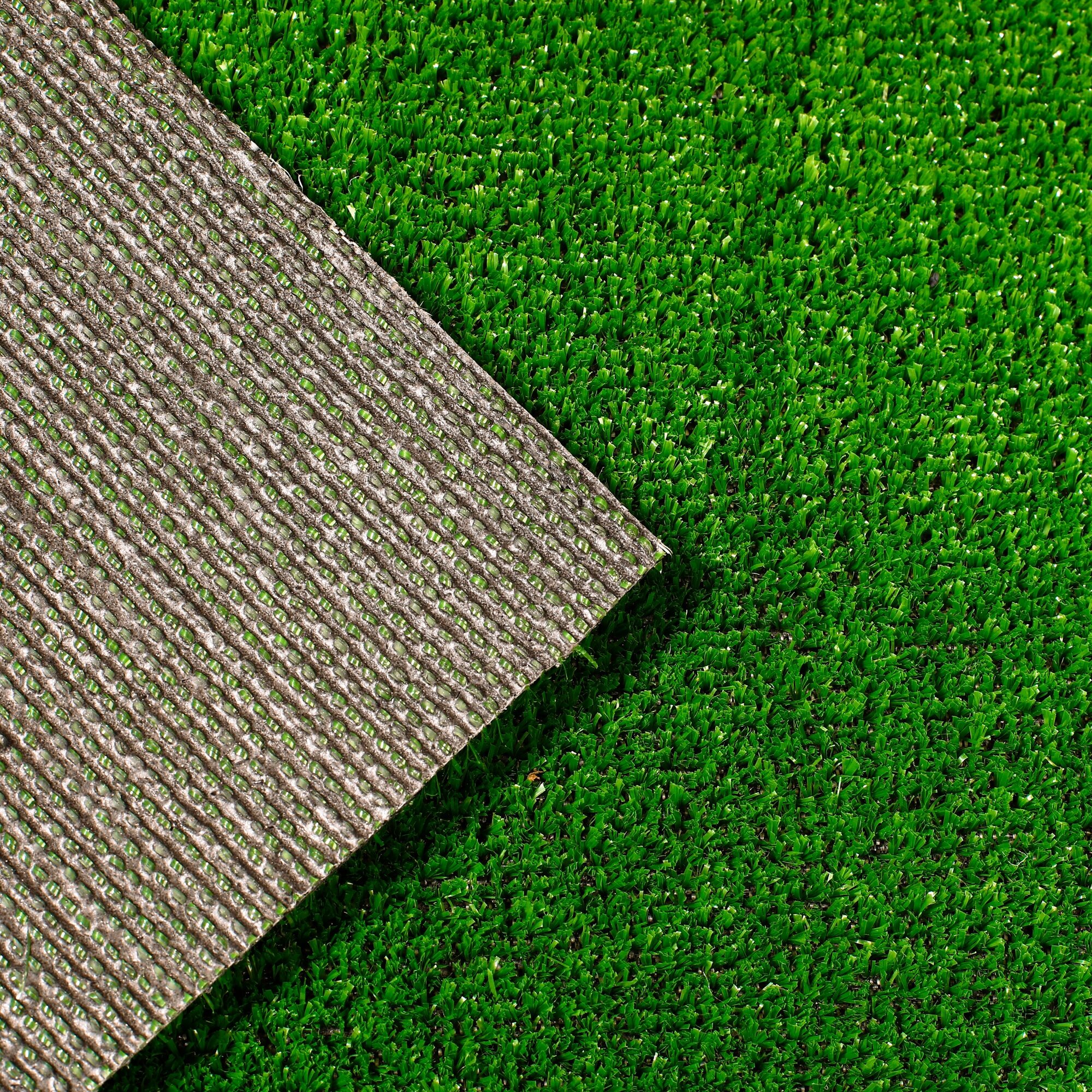 Искусственный газон 2x4 м. "Premium Grass" Deco 7. Искусственная трава в рулоне для декора, высота ворса 7 мм. - фотография № 4