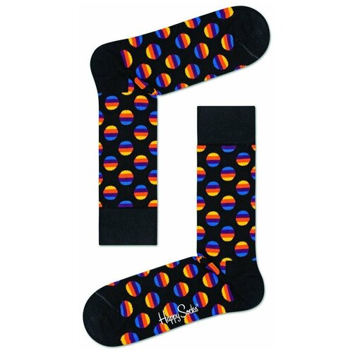 фото Женские носки happy socks, размер 29, черный