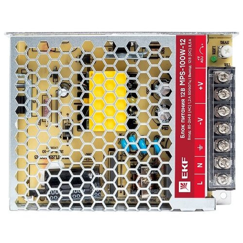 фото Блок питания для led ekf mps-100w-12 100 вт