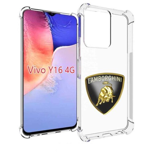 чехол mypads ламборгини lambo 6 мужской для vivo y35 4g 2022 vivo y22 задняя панель накладка бампер Чехол MyPads ламборгини-lambo-6 мужской для Vivo Y16 4G/ Vivo Y02S задняя-панель-накладка-бампер