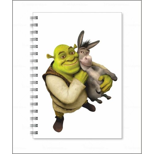 Тетрадь Шрек - Shrek № 13 чехол для samsung a51 каждому своё shrek шрек фиона