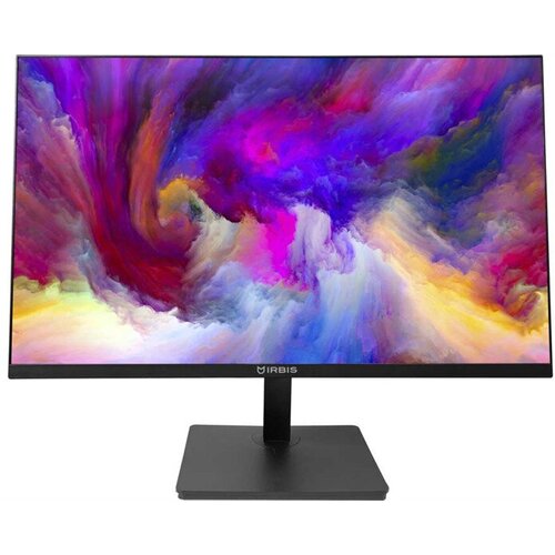 IRBIS SMARTVIEW 27 LED Monitor 1920x1080, 16:9, IPS, 250 cd/m2, 1000:1, 3ms, 178°/178°, VGA, HDMI, DP, USB, Audio output, 75Hz, Speak, Tilt, VESA, дл монитор philips жк 27 gaming cенсорный экран нет panel va 1920x1080 16 9 75 гц matte 4 мс колонки камера нет наклон цвет черный