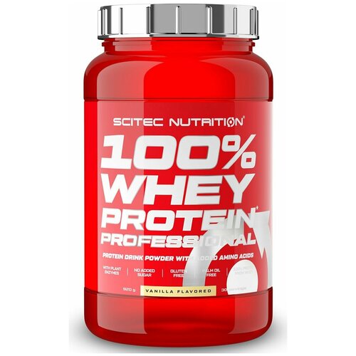 Протеин Scitec Nutrition 100% Whey Protein Professional 920 г Ваниль