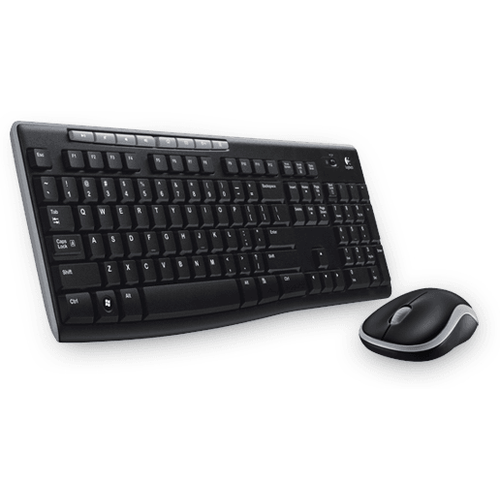 Комплект беспроводной Logitech MK270 латиница (без кириллицы) (клавиатура+мышь) (арт. 920-003381, M/N: MR0085 / Y-R0042 / C-U0010) набор клавиатура мышь logitech wireless combo mk270 920 004518