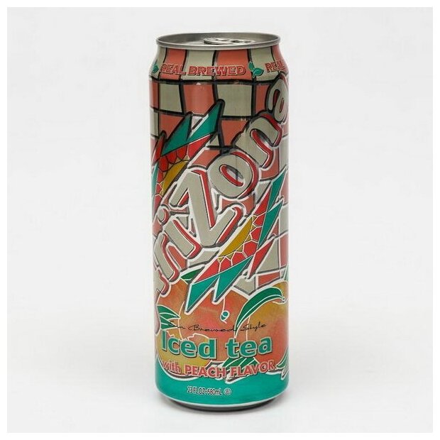 Напиток Arizona Peach Tea 0,68л - фотография № 3