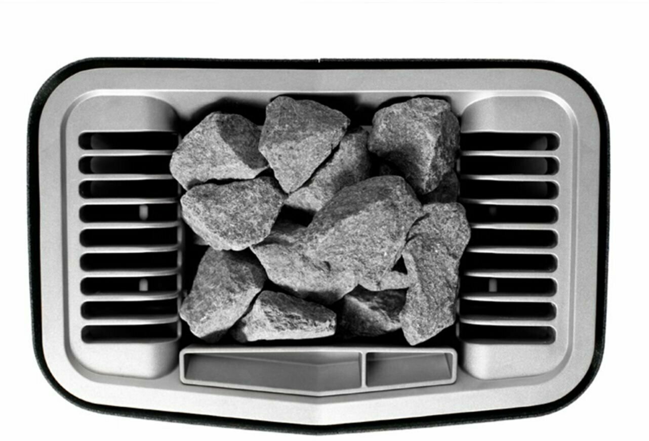 Электрическая печь для сауны Tylo SENSE ELITE 6 серого цвета с пультом Elite - фотография № 3
