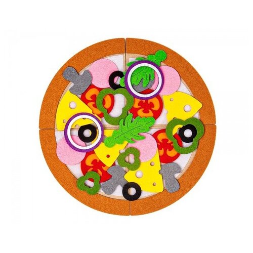 фото Игровой набор из фетра пицца smiledecor