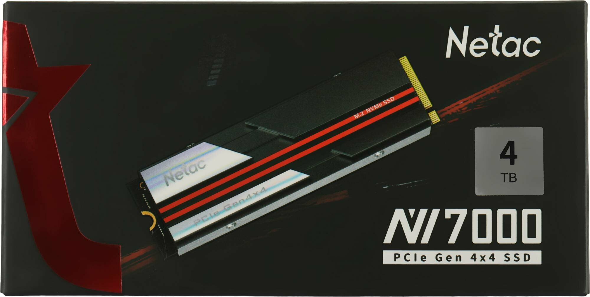 Накопитель SSD Netac 4.0Tb NV7000 Series (NT01NV7000-4T0-E4X) - фото №8