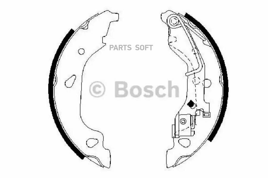 Тормозные колодки Bosch - фото №10