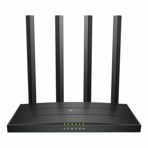 Маршрутизатор TP-Link Archer C6U, AC1200 двухдиапазонный гигабитный роутер, 1389525