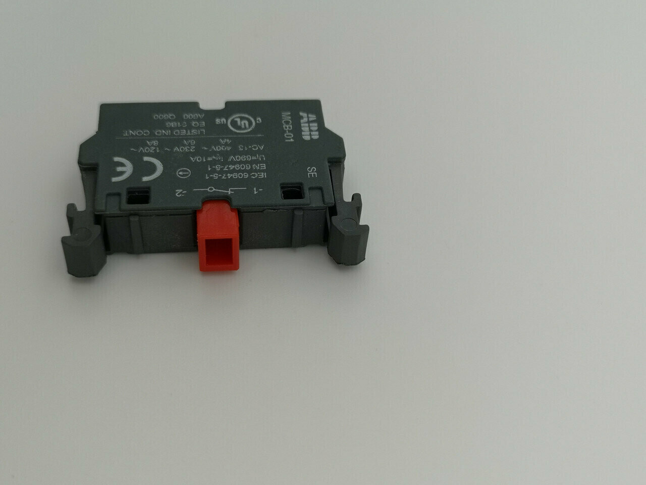 1SFA611610R1010 Контактный блок MCB-01 фронтального монтажа 1НЗ ABB - фото №6