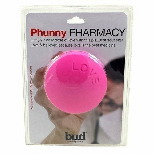 Игрушка антистресс Present Time кнопка Phunny Pharmacy Love (BUD0958) заводная игрушка present time для ванной рыба jip0585