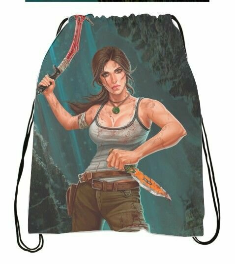 Мешок для обуви Расхитительница гробниц, Tomb Raider №8