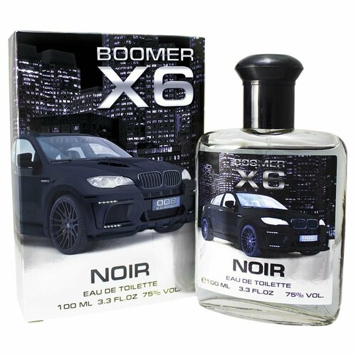 Абар Туалетная вода мужская Boomer X6 Noir 100мл